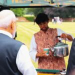 Serving Chai to PM Modi and UK PM Keir Starmer
