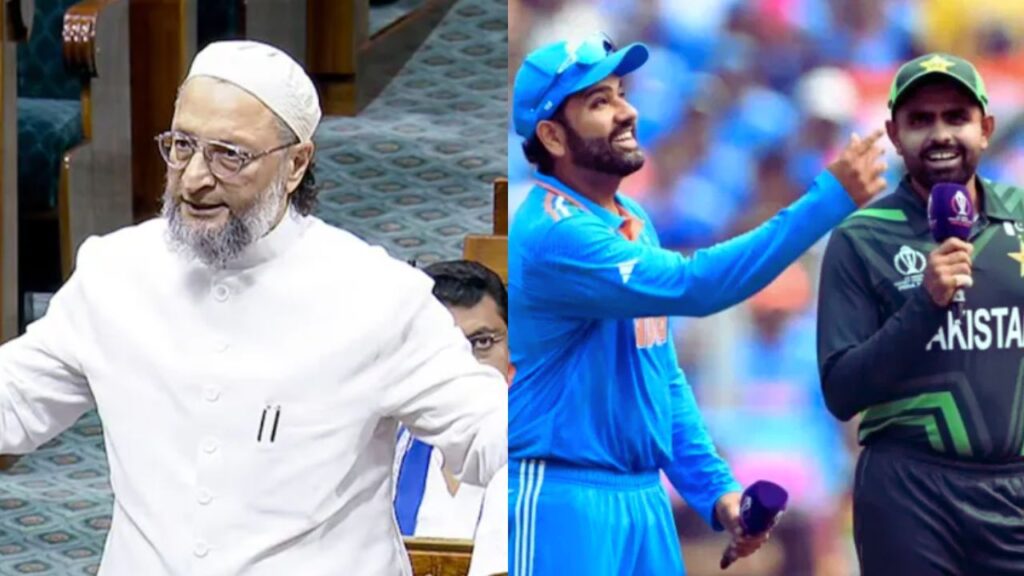  India vs Pakistan Match": Asaduddin Owaisi Sparks 