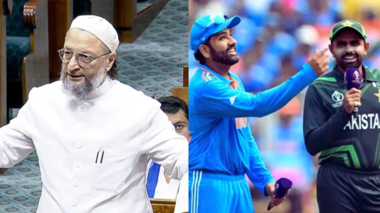 India vs Pakistan Match": Asaduddin Owaisi Sparks