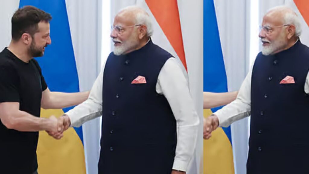 PM Modi Holds Key Talks with Ukraine’s Zelenskyy Following Recent Conversation with Putin