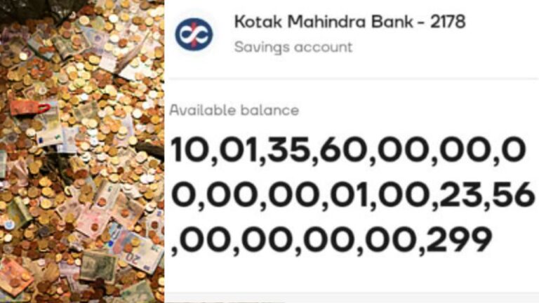 Noida Man’s Account Shows Astronomical Balance? Kotak Mahindra Bank Calls
