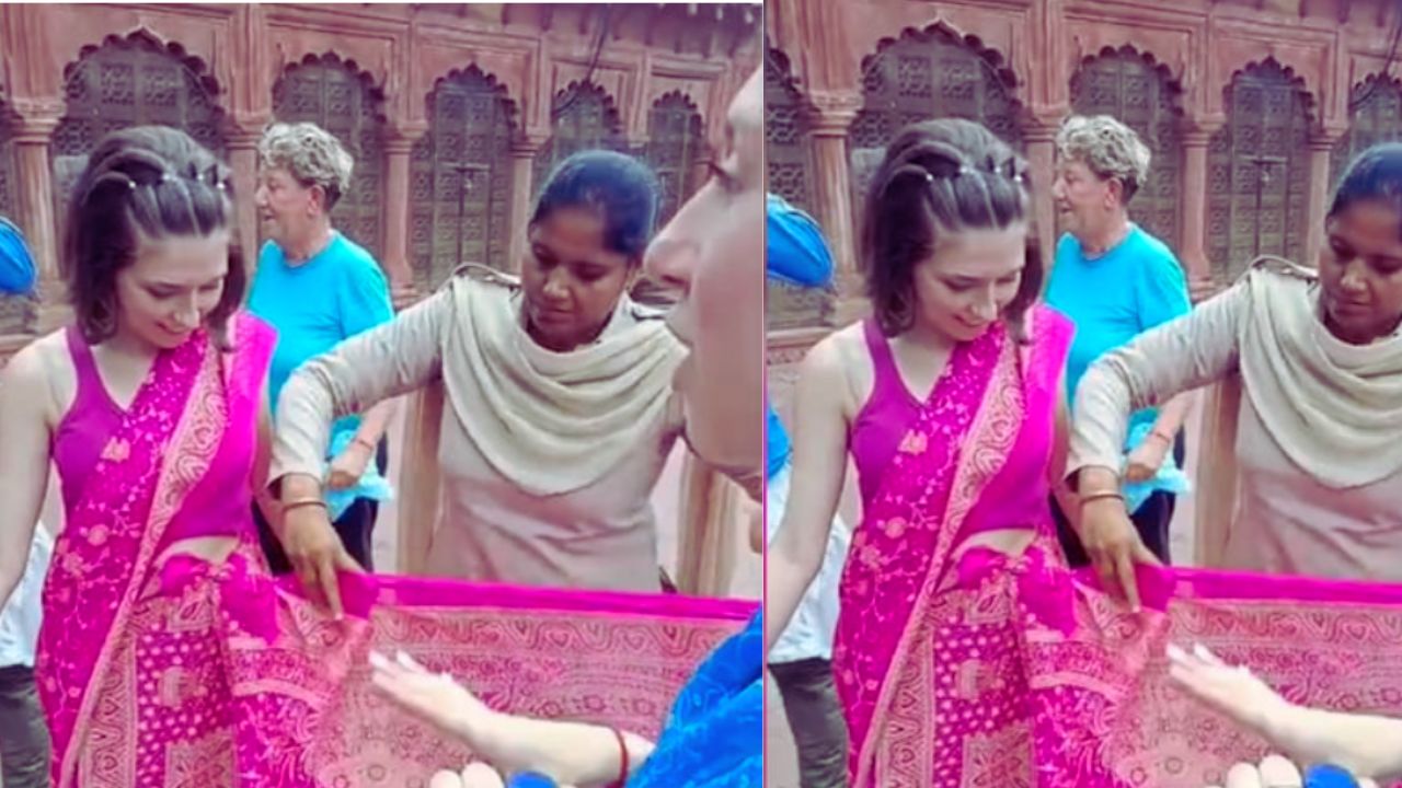 Saree, Smiles, and the Spirit of India