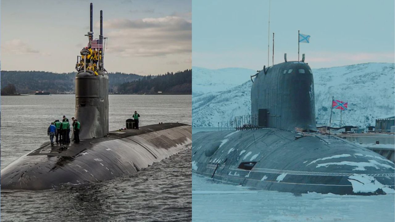 Submarine Power Struggle Between the US and Russia