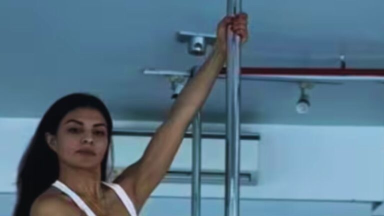Jacqueline Fernandez's Pole Workout Goes Viral