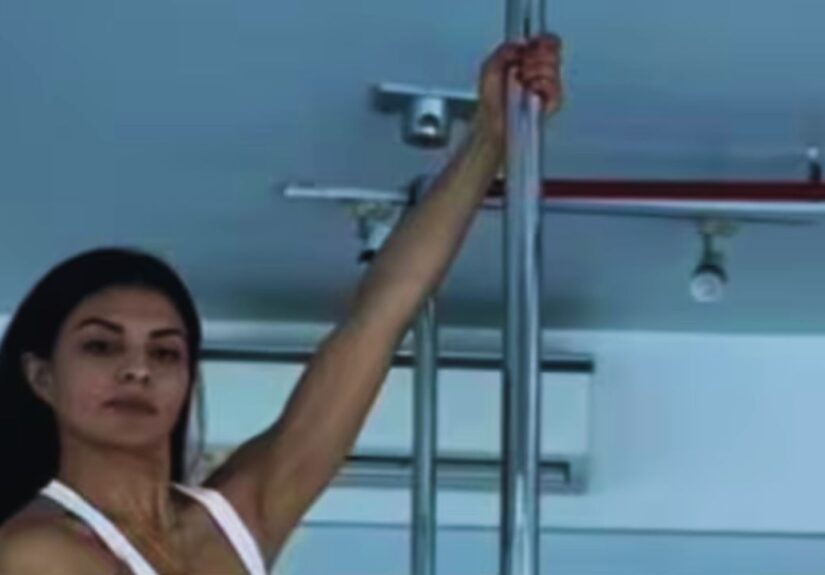 Jacqueline Fernandez's Pole Workout Goes Viral